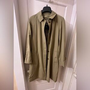 Burberry Tan Trench Coat
